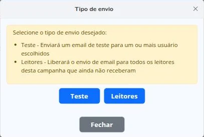 Tipo de envio