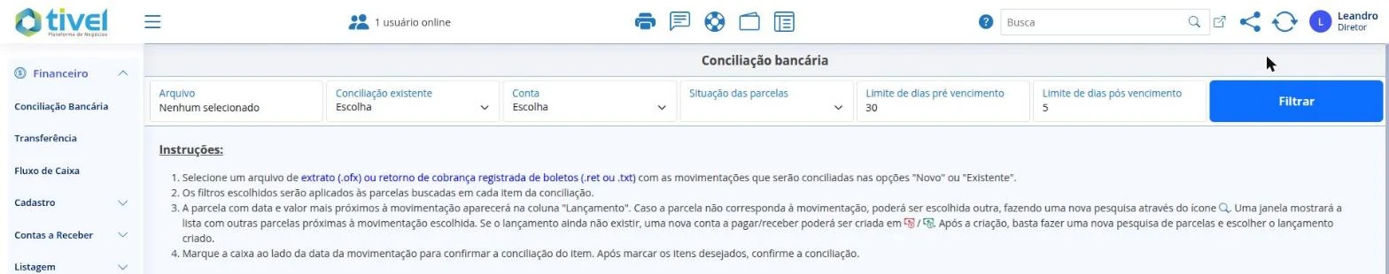 Conciliação bancária