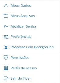 Menu pessoal