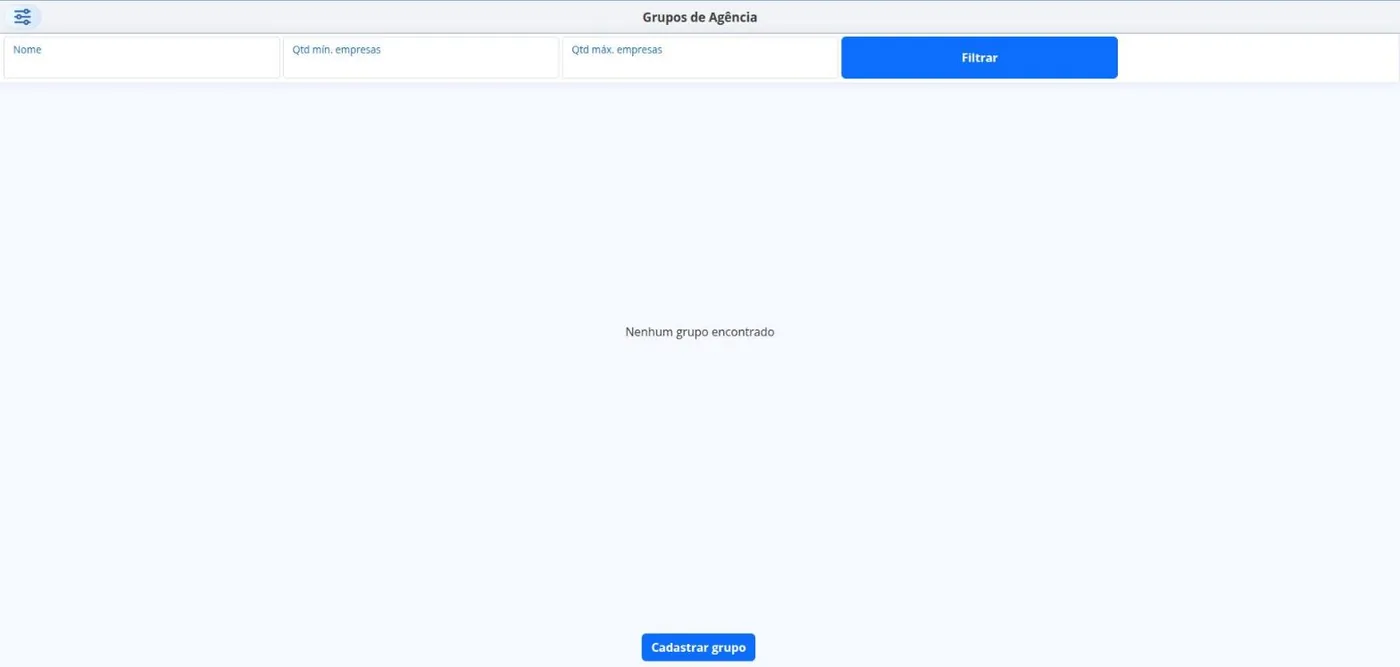 Grupos de Agência