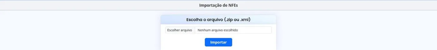 Importar Notas