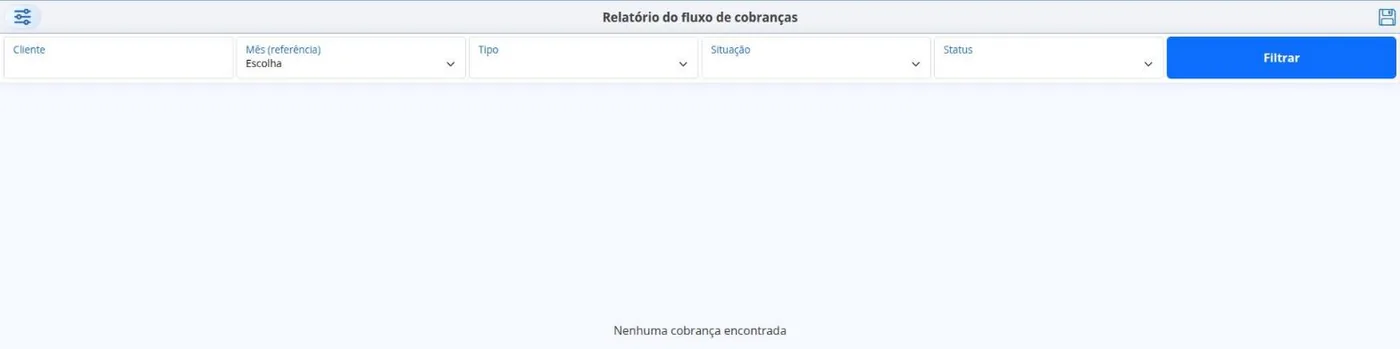 Fluxo de Cobrança