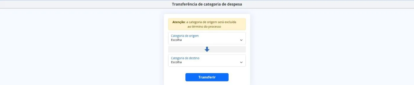 Transf. de Cat. Despesa