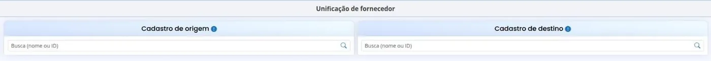 Unif. de Fornecedores