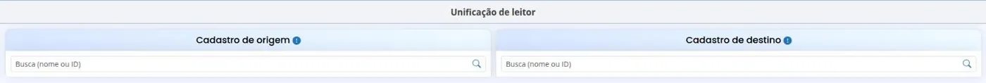 Unificação de Leitores